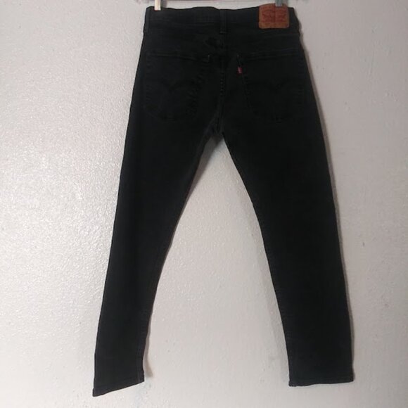 Levi's 502 Men's black/dark gray jeans - Picture 4 of 16